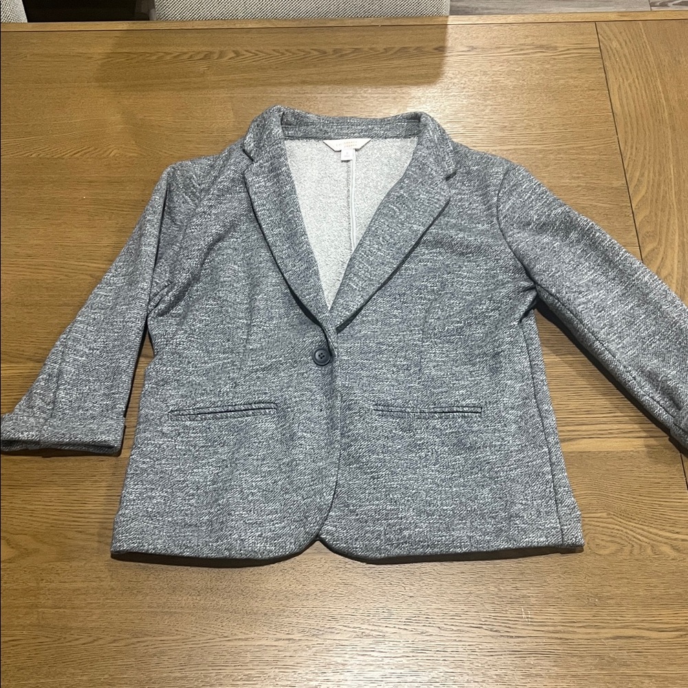 LC Lauren Conrad Heathered Gray Knit Top
